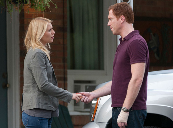 Claire Danes, Damian Lewis, Homeland Claire Danes, Damian Lewis, Homeland